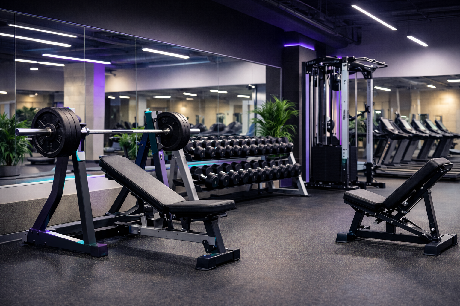 Moderné fitness centrum